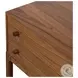 Arturo Natural Walnut Veneer 2 Drawer Nightstand