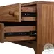 Arturo Natural Walnut Veneer 2 Drawer Nightstand