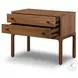 Arturo Natural Walnut Veneer 2 Drawer Nightstand