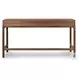 Arturo Natural Walnut Veneer 60" Drawer Desk