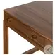 Arturo Natural Walnut Veneer 60" Drawer Desk