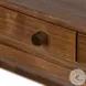 Arturo Natural Walnut Veneer 60" Drawer Desk
