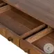 Arturo Natural Walnut Veneer 60" Drawer Desk
