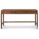 Arturo Natural Walnut Veneer 60" Drawer Desk