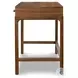 Arturo Natural Walnut Veneer 60" Drawer Desk