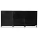 Belmont Black 12 Drawer Dresser