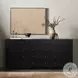 Belmont Black 12 Drawer Dresser