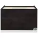 Sydney Black Wash Mango Large 3 Drawer Nightstand