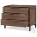 Sydney Brown Wash Mango Large 3 Drawer Nightstand