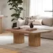 Sequoia Rustic Brown Rectangular Cocktail Table