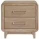 Wilshire Natural 2 Drawer Nightstand