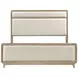 Wilshire Natural California King Upholstered Panel Bed