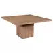 Sequoia Rustic Brown 60" Square Dining Table