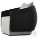 Maven Faux Black Hyacinth Outdoor Swivel Chair