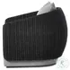 Maven Faux Black Hyacinth Outdoor Swivel Chair