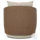 Maven Faux Dark Hyacinth Outdoor Swivel Chair
