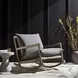 Aiken Venao Charcoal Outdoor Rocking Chair