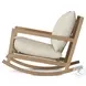 Aiken Faye Sand Outdoor Rocking Chair