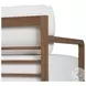 Stroud Stained Toasted Brown Outdoor Swivel Chair