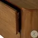 Paden Seasoned Brown Acacia 2 Drawer Nightstand