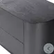 Paden Aged Black Acacia 2 Drawer Nightstand