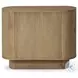 Paden Worn Oak Veneer 2 Door Nightstand