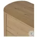 Paden Worn Oak Veneer 2 Door Nightstand