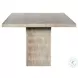 Kelby Light Wash Carved Mango 84" Rectangular Dining Table
