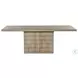 Kelby Light Wash Carved Mango 84" Rectangular Dining Table