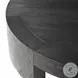 Sheffield Charcoal Oak Veneer Large Round Coffee Table