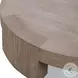 Sheffield Warm Natural Flat Oak Veneer Large Round Coffee Table