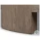Sheffield Warm Natural Flat Oak Veneer Large Round Coffee Table