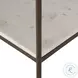 Felix Antique Brass 78" Large Console Table