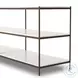 Felix Antique Brass 78" Large Console Table