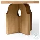 Allandale Reclaimed Natural Elm Round Dining Room Set