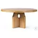 Allandale Reclaimed Natural Elm Round Dining Room Set