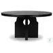 Allandale Reclaimed Black Elm 60" Round Dining Table