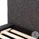 Quincy Lisbon Charcoal Performance Fabric Queen Upholstered Bed