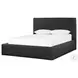 Quincy Lisbon Charcoal Performance Fabric Upholstered Bedroom Set