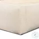 Quincy Lisbon Cream Performance Fabric Queen Upholstered Bed