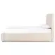 Quincy Lisbon Cream Performance Fabric Queen Upholstered Bed
