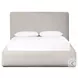 Quincy Plushtone Linen Performance Fabric Queen Upholstered Bed
