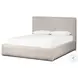 Quincy Plushtone Linen Performance Fabric Queen Upholstered Bed