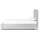 Quincy Plushtone Linen Performance Fabric Queen Upholstered Bed