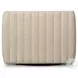 Augustine Casa Cream Outdoor Swivel Chair