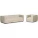 Augustine Casa Cream Upholstered Outdoor Living Room Set