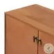 Posada Amber Oak Veneer Small 2 Door Cabinet