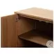 Posada Amber Oak Veneer Small 2 Door Cabinet