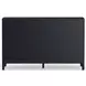 June Vintage Black 6 Drawers Dresser