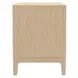 June Light Oak 2 Drawers Nightstand